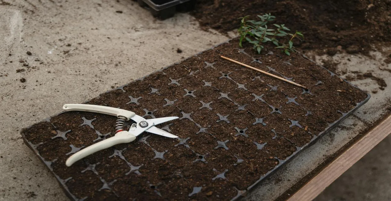 Graines de potager prêtes à être semées dans un jardin